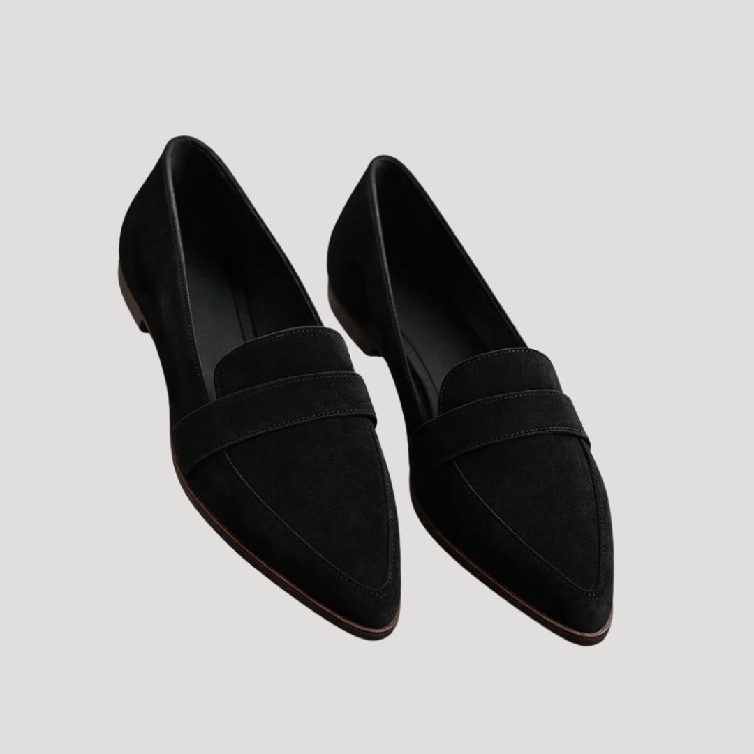 Women’s Loafers Slip On Shoes Pointed Toe Flats Casual