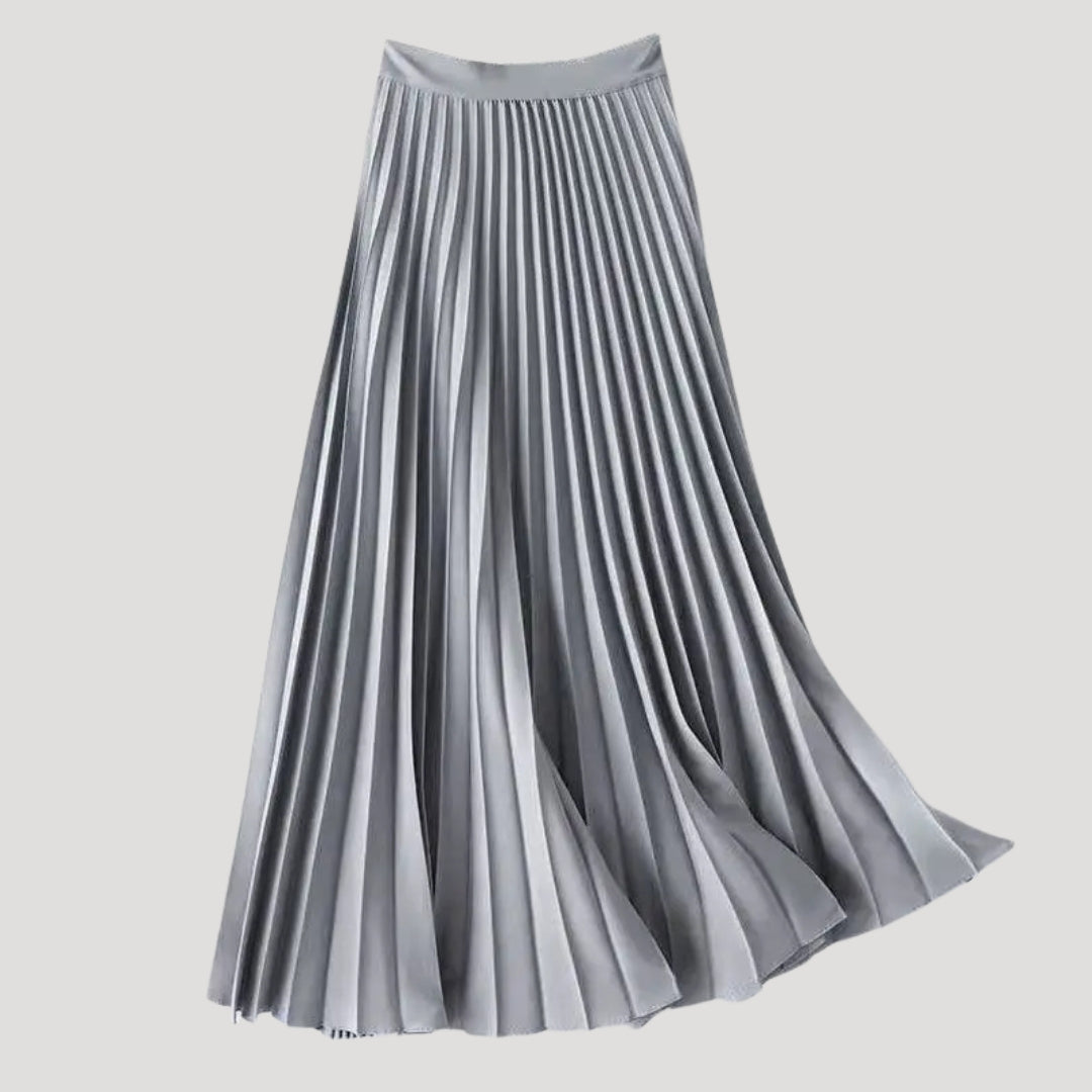 Women’s Pleated Pants Wide Leg High Waist Flowing Casual