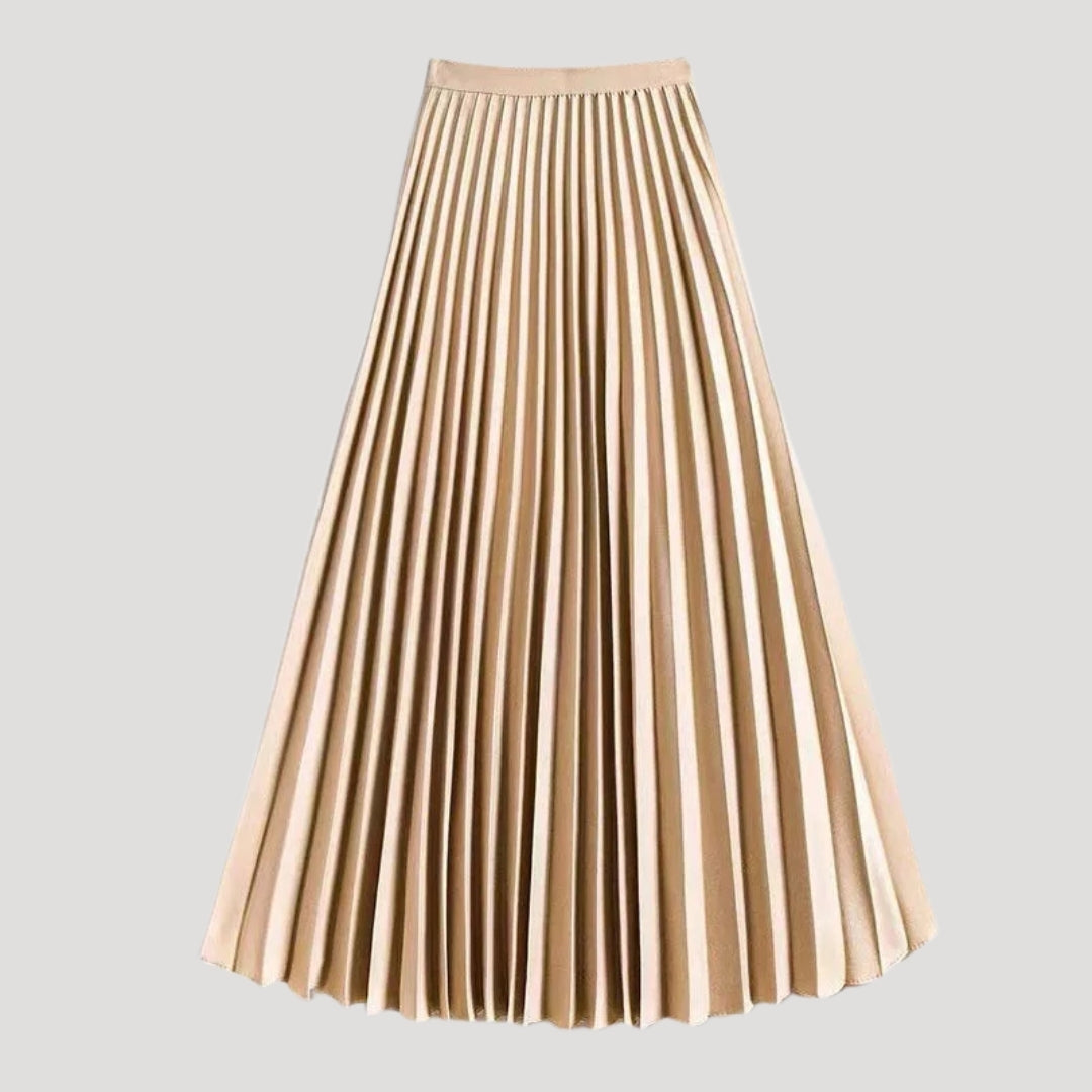 Women’s Pleated Pants Wide Leg High Waist Flowing Casual