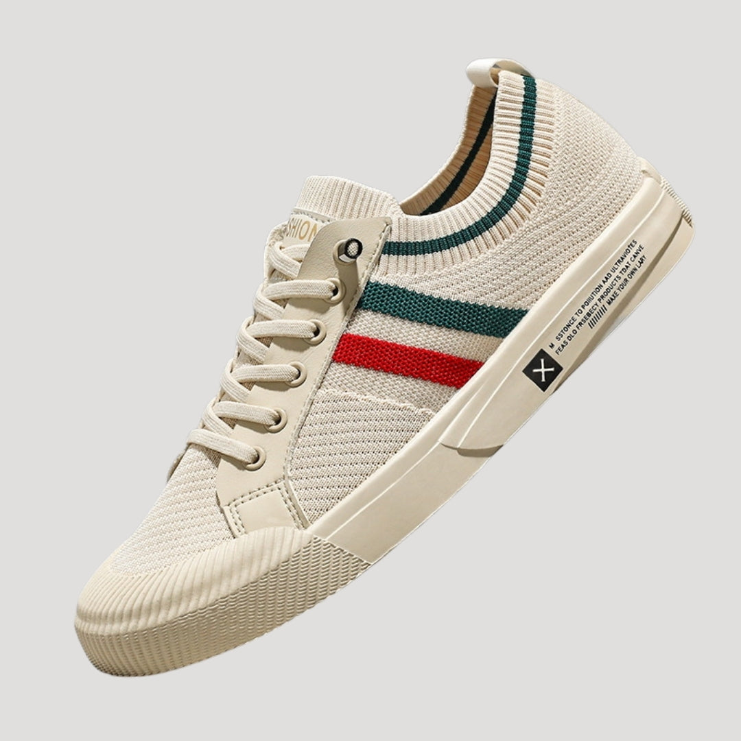 Men’s Sneakers Casual Knit Lace Up Streetwear Shoes