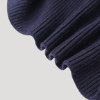 Women’s Knit Cardigan Denim Trim Button Front Sweater