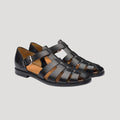 Women’s Buckle Strap Sandals Open Toe Casual Flats