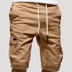 Men’s Cargo Shorts Drawstring Pocket Casual Fit