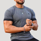 Men’s Slim Fit Crew Neck Short Sleeve Muscle T Shirt Top