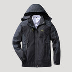 Women’s Hooded Waterproof Ski Jacket Outdoor Zip Outerwear