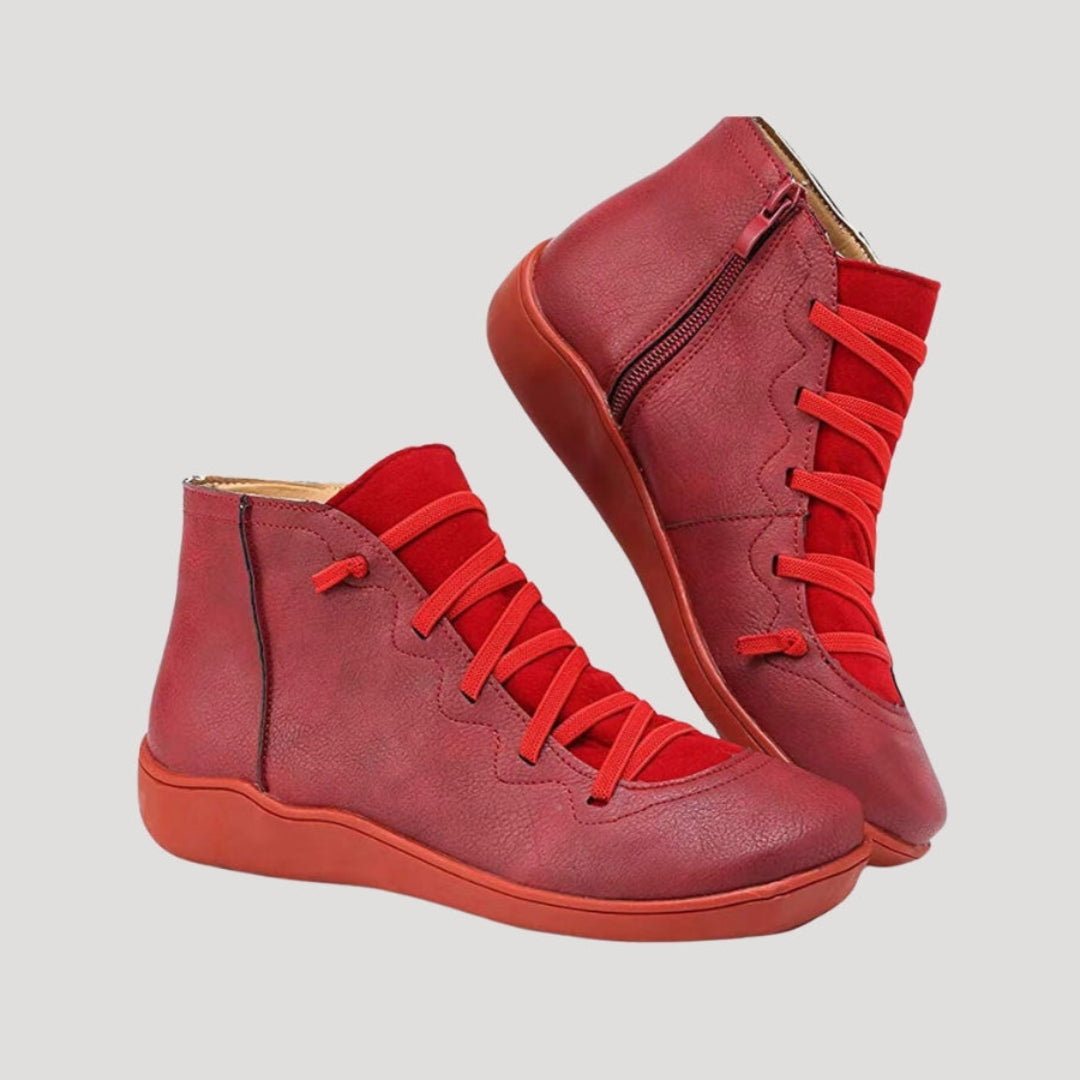 Women’s High Top Sneakers Lace Up Casual Platform Shoes