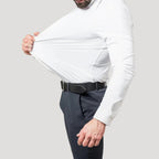 Mens Dress Shirt Long Sleeve Button Down Stretch Casual