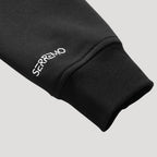 Men’s Black Graphic Pullover Hoodie Casual Streetwear Sweatshirt