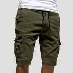 Men’s Cargo Shorts Drawstring Pocket Casual Fit