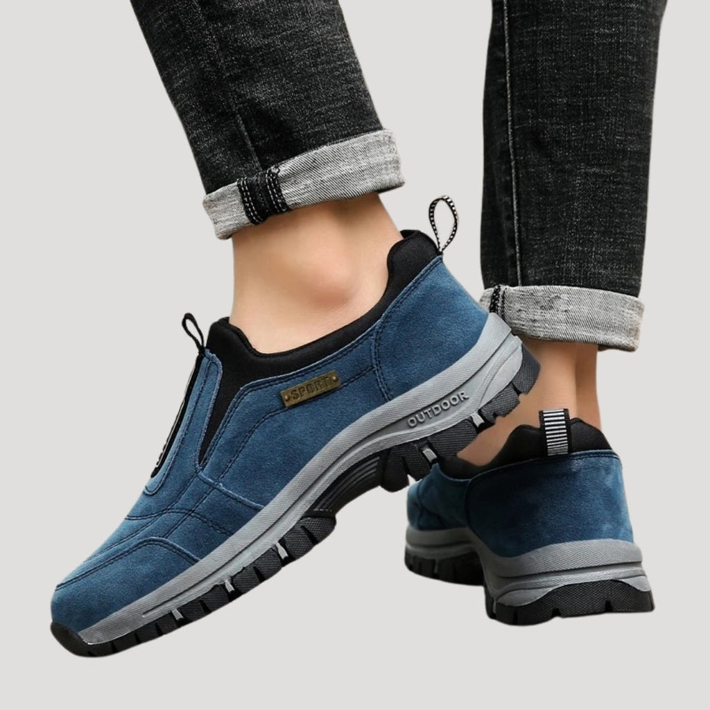 Men’s Slip On Walking Shoes Breathable Lightweight Trainers