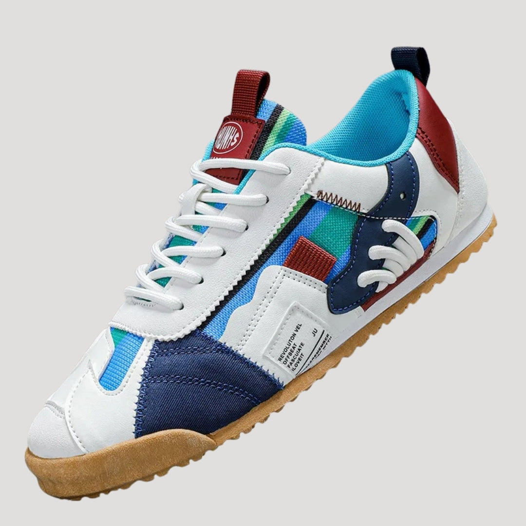 Men’s Sneakers Casual Lace Up Leather Streetwear Shoes