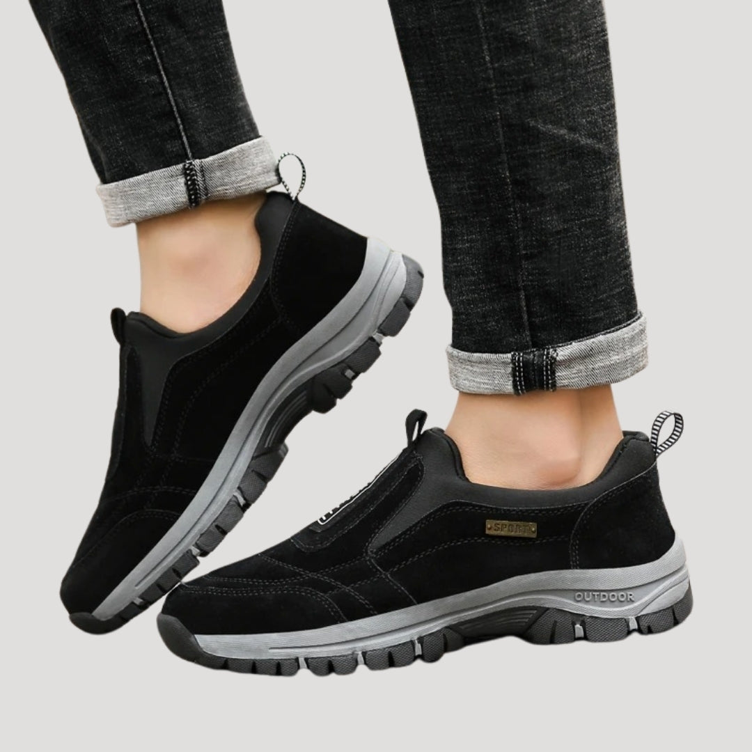 Men’s Slip On Walking Shoes Breathable Lightweight Trainers