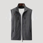 Men’s Lightweight Vest Zip Sleeveless Jacket Casual Outerwear
