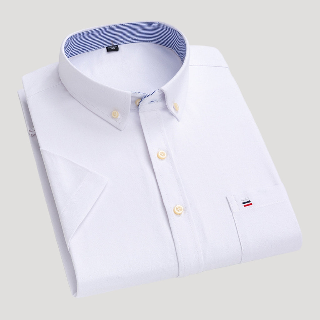 Men’s Checked Cotton Button Shirt Casual Smart Fit