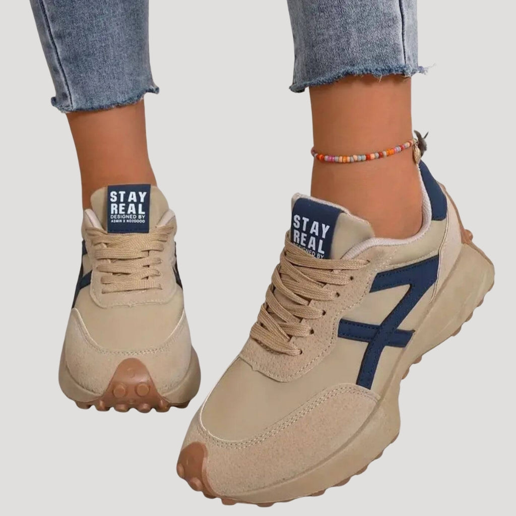 Women's Trainers Casual Sneakers Lace Up Comfort Shoes