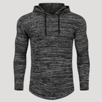Men’s Slim Fit Knit Pullover Hoodie Casual Long Sleeve Sweatshirt