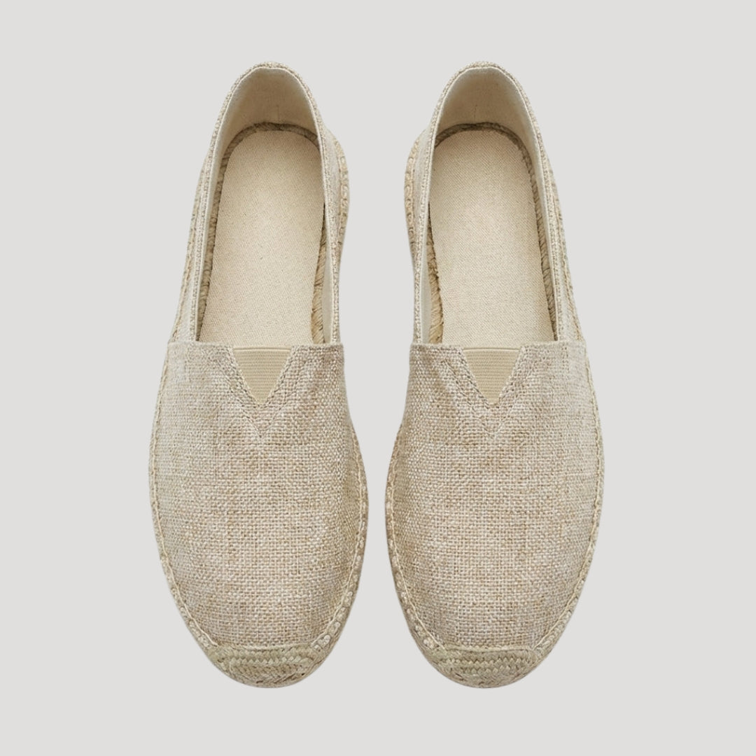 Women’s Espadrilles Slip On Flats Canvas Summer Shoes