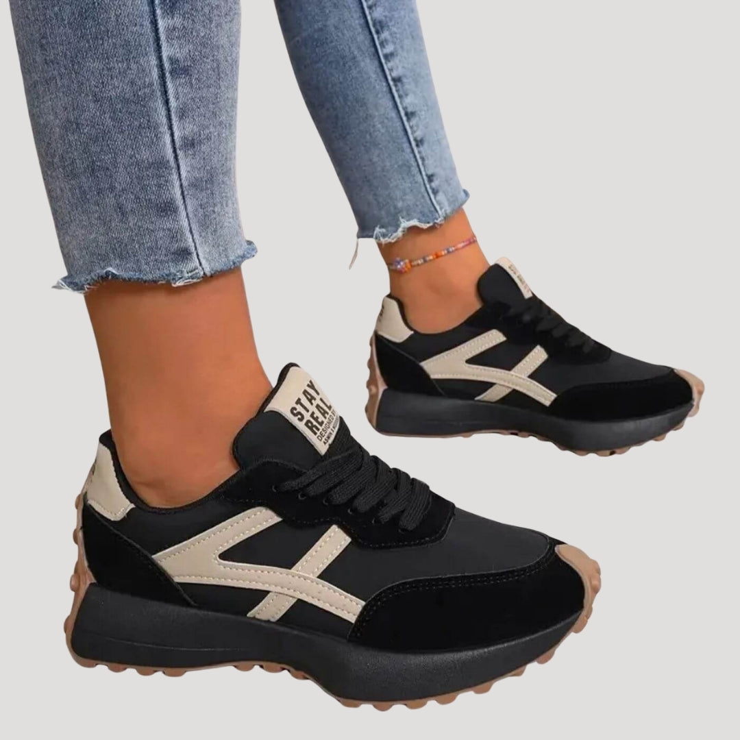 Women's Trainers Casual Sneakers Lace Up Comfort Shoes