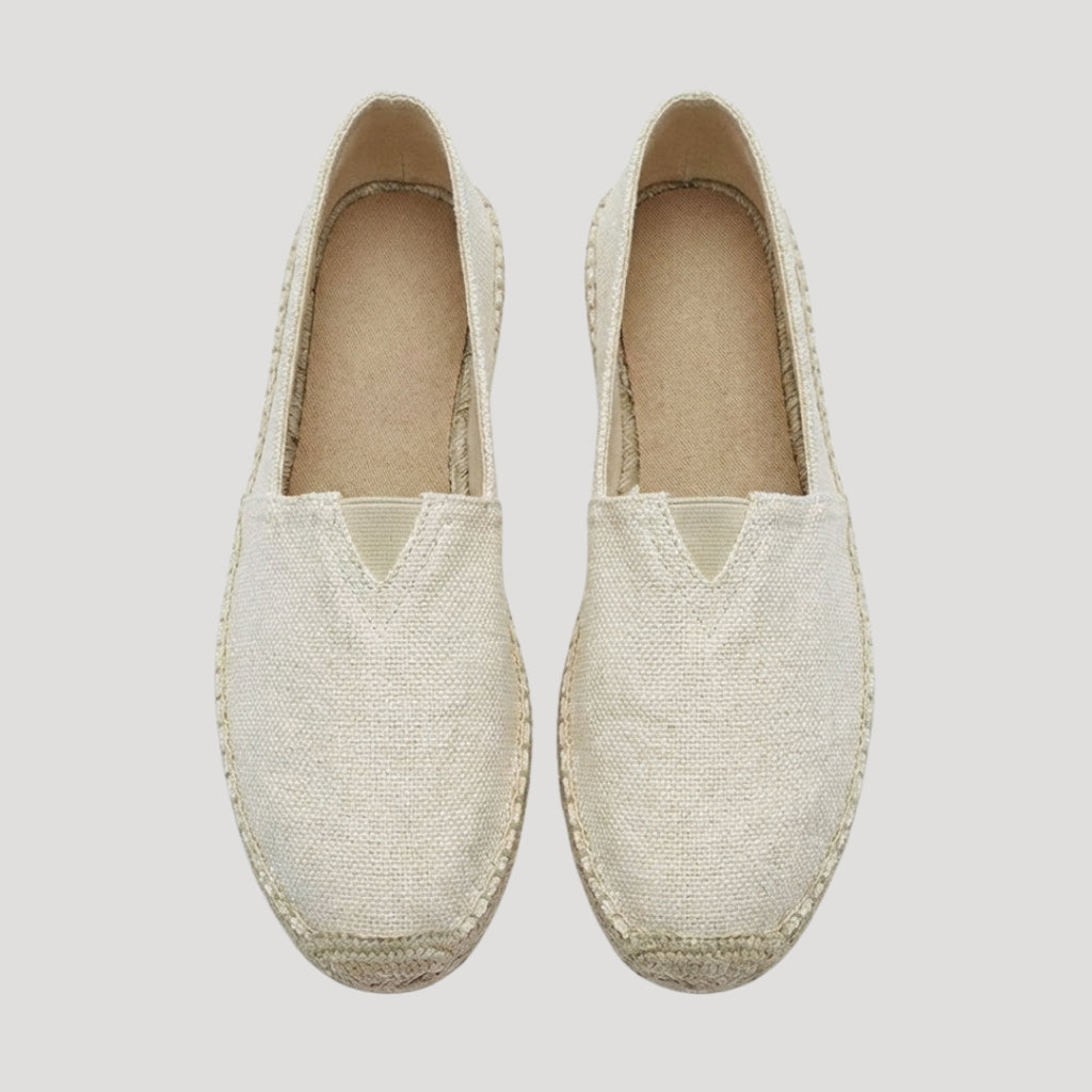 Women’s Espadrilles Slip On Flats Canvas Summer Shoes