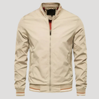 Pánska Bomber Bunda Prechodná Krátka