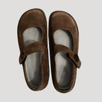 Women's Mary Jane Flats Leather Casual Comfort Shoes