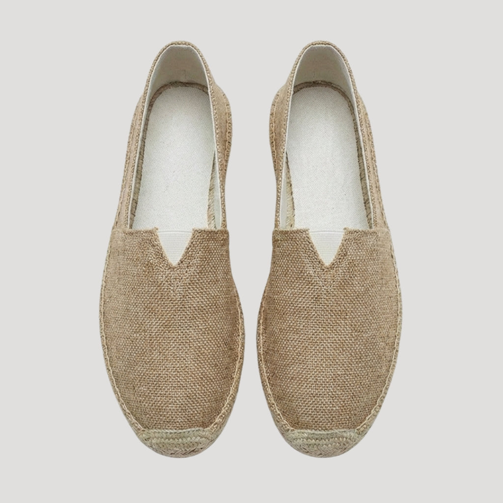 Women’s Espadrilles Slip On Flats Canvas Summer Shoes