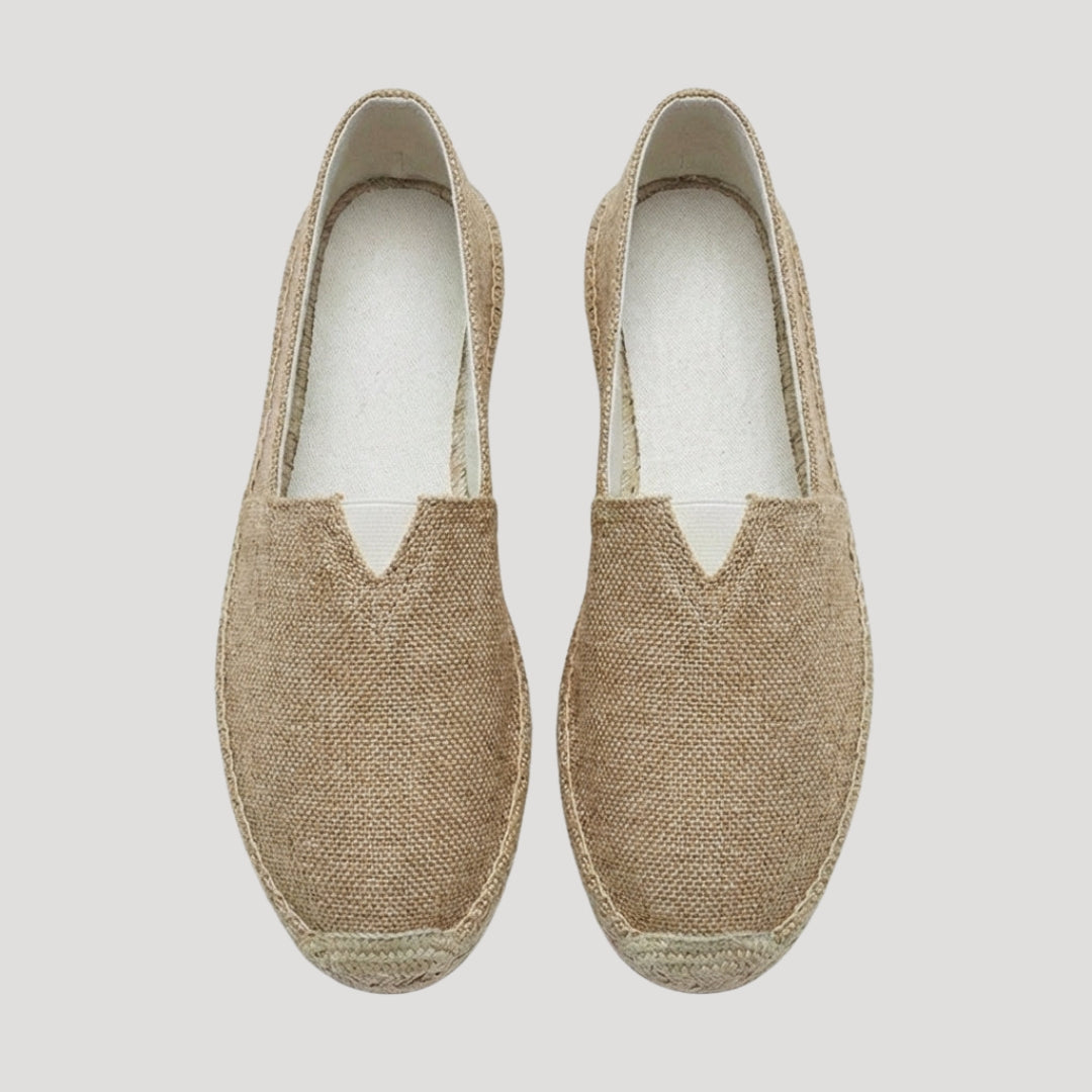 Women’s Espadrilles Slip On Flats Canvas Summer Shoes
