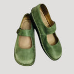 Women's Mary Jane Flats Leather Casual Comfort Shoes