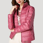 Women’s Lightweight Puffer Jacket Zip Up Quilted Coat