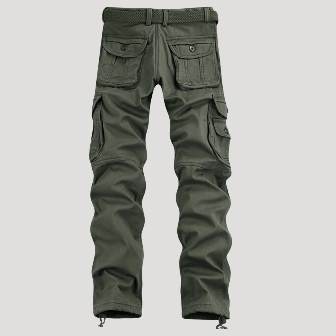 Men’s Cargo Pants Work Tactical Utility Multi Pocket Straight