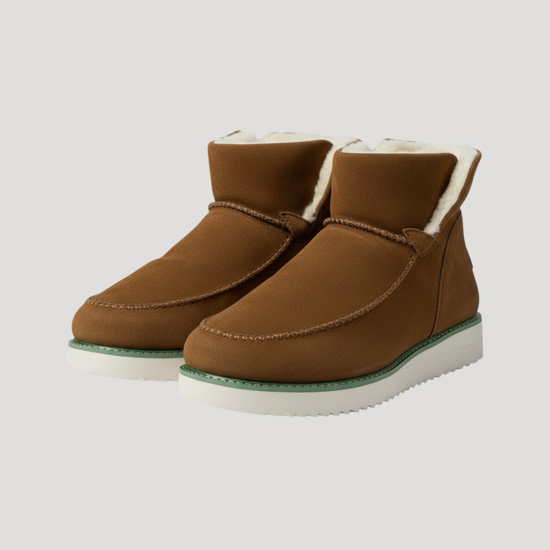 Women’s Ankle Boots Platform Slip On Fur Short Casual