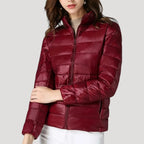 Women’s Lightweight Puffer Jacket Zip Up Quilted Coat