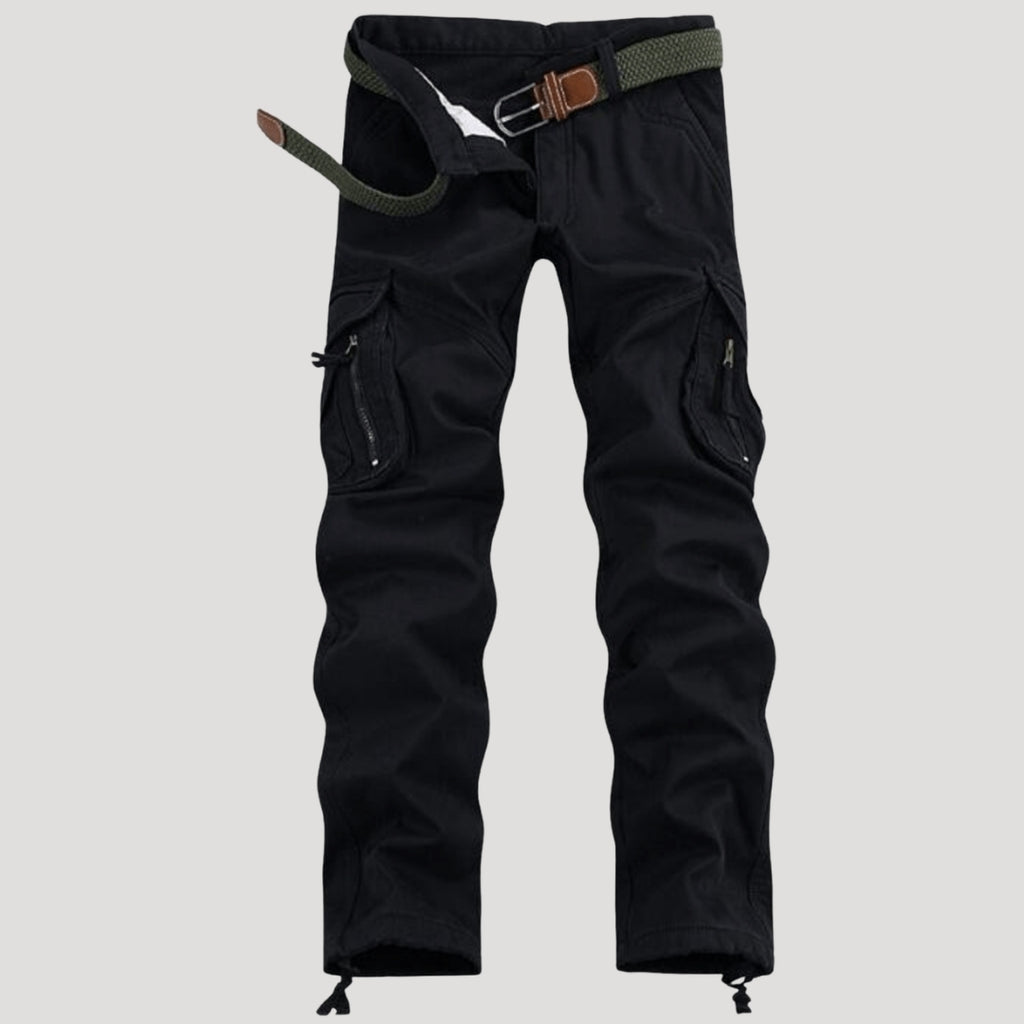 Men’s Cargo Pants Work Tactical Utility Multi Pocket Straight