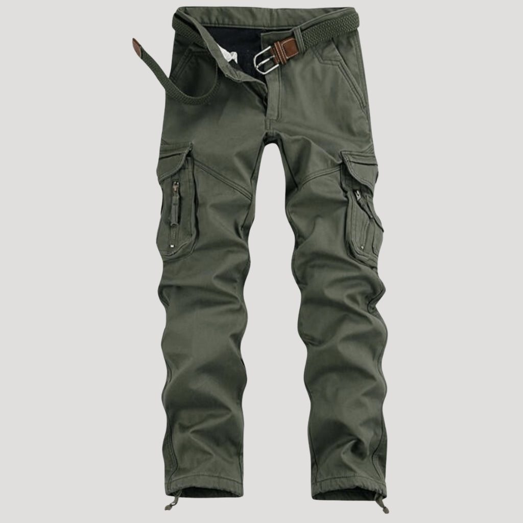 Men’s Cargo Pants Work Tactical Utility Multi Pocket Straight