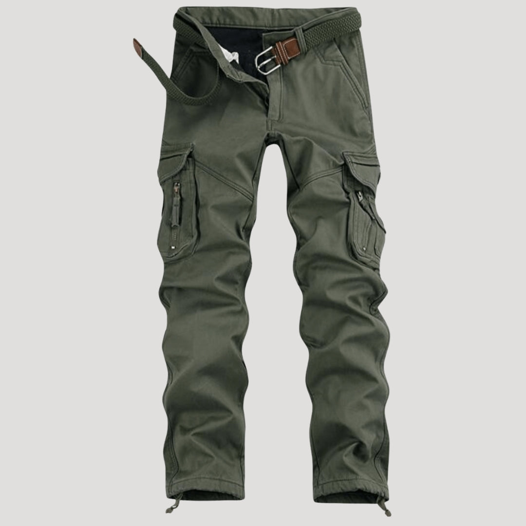 Men’s Cargo Pants Work Tactical Utility Multi Pocket Straight