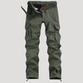 Men’s Cargo Pants Work Tactical Utility Multi Pocket Straight