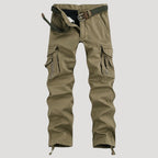 Men’s Cargo Pants Work Tactical Utility Multi Pocket Straight
