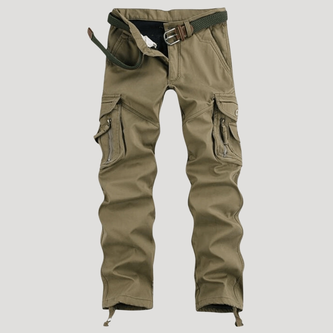 Men’s Cargo Pants Work Tactical Utility Multi Pocket Straight