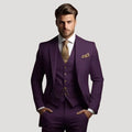 Men’s Three Piece Suit Slim Fit Blazer Vest Pants Set