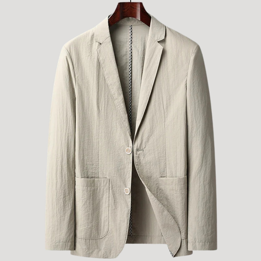 Men’s Blazer Sport Coat Casual Jacket Lightweight Linen