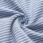 Women’s Midi Dress Short Sleeve Striped A Line