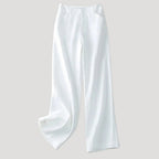 Women’s Linen Pants Wide Leg High Waist Casual Loose