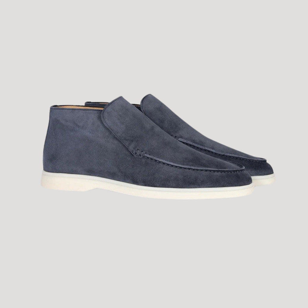 Men’s Suede Loafers Slip On Casual Lightweight Shoes