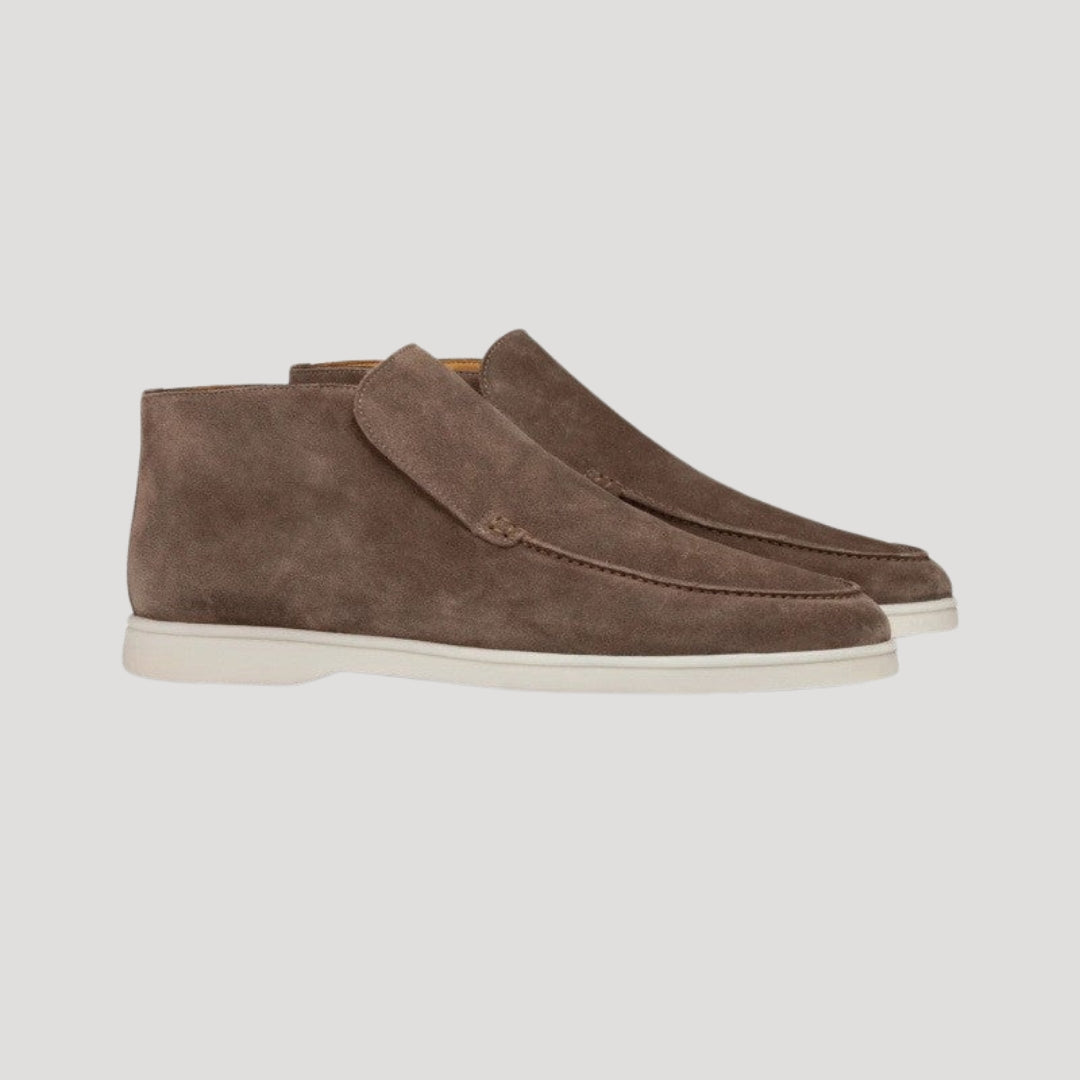 Men’s Suede Loafers Slip On Casual Lightweight Shoes