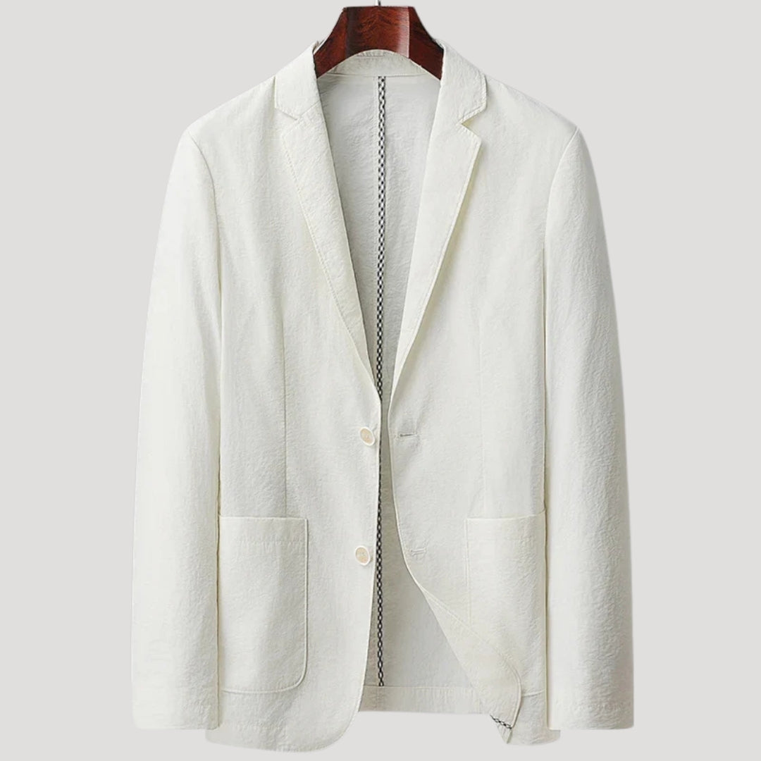 Men’s Blazer Sport Coat Casual Jacket Lightweight Linen