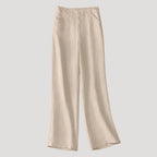 Women’s Linen Pants Wide Leg High Waist Casual Loose