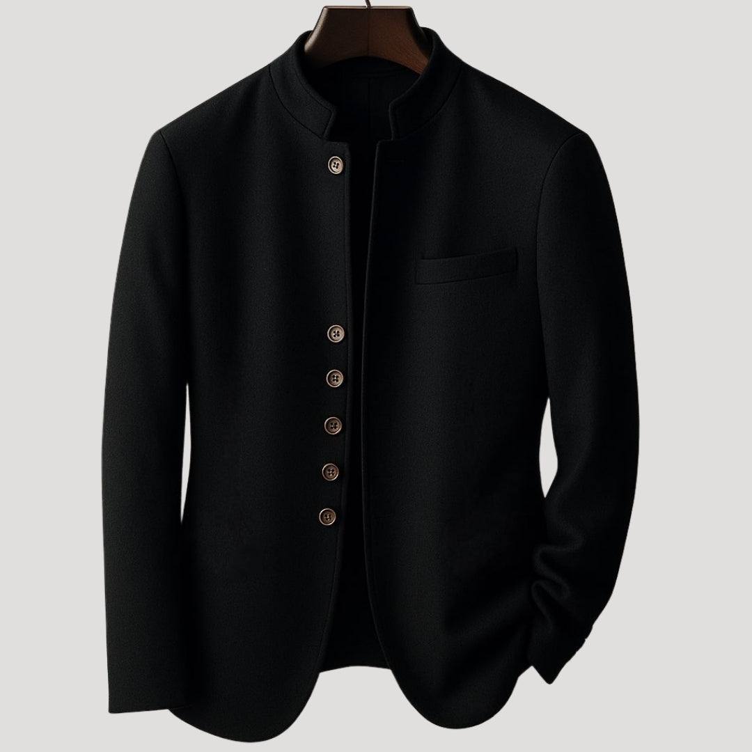 Men’s Jacket Slim Fit Button Casual Blazer Lightweight