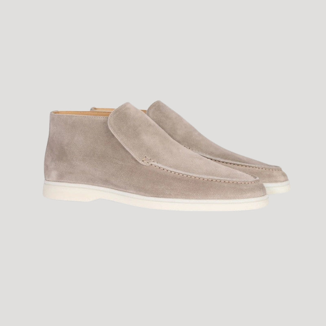 Men’s Suede Loafers Slip On Casual Lightweight Shoes