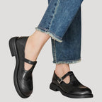 Women’s Loafers Mary Jane Flat Shoes Buckle Casual