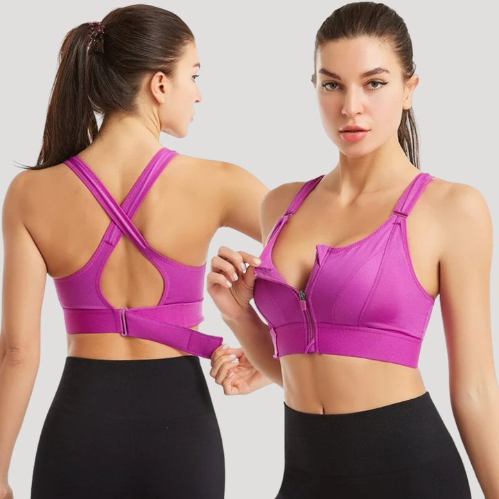 Dámska Športová Podprsenka Športový Top Fitness Podprsenka Push Up